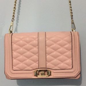 Rebecca Minkoff Pink Leather Love Bag